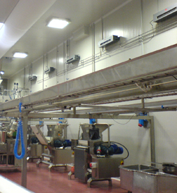 Humidification at the DALÌ fresh pasta factory - ITALY