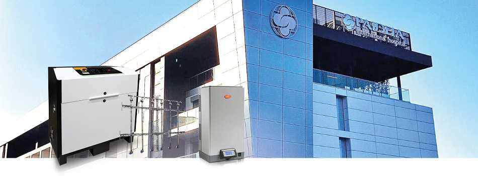 CAREL humidification systems and services at the new Paideia International Hospital