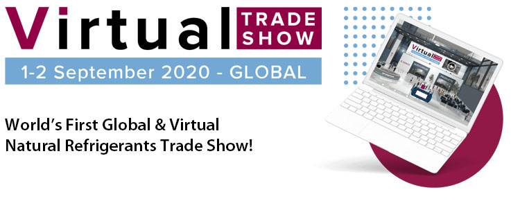 CAREL will be presenting its high-efficiency solutions and IoT services at the first ‘Natural Refrigerant Virtual Trade Show’