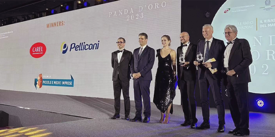 CAREL Electronic (Suzhou) has won the Italian Chamber of Commerce “Panda D’Oro” for the best SME in China