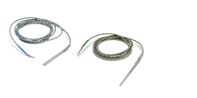 J and K thermocouples