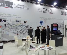 CAREL and CFM Sogutma at Eurasia Shop Design 2013
