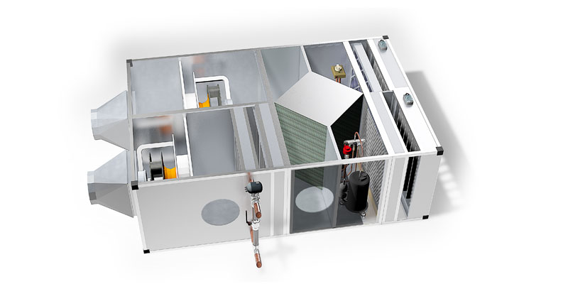 iACS Heat Recovery Diagram iACS Heat Recovery Diagram